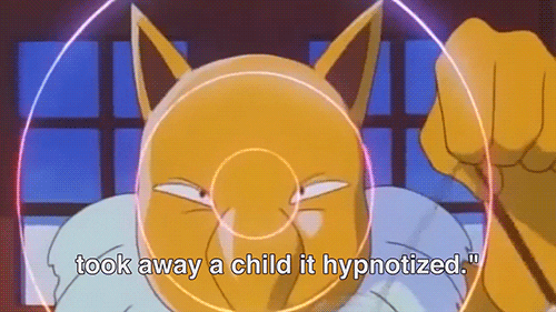 Hypno Cartoon Anime Pokemon GIF