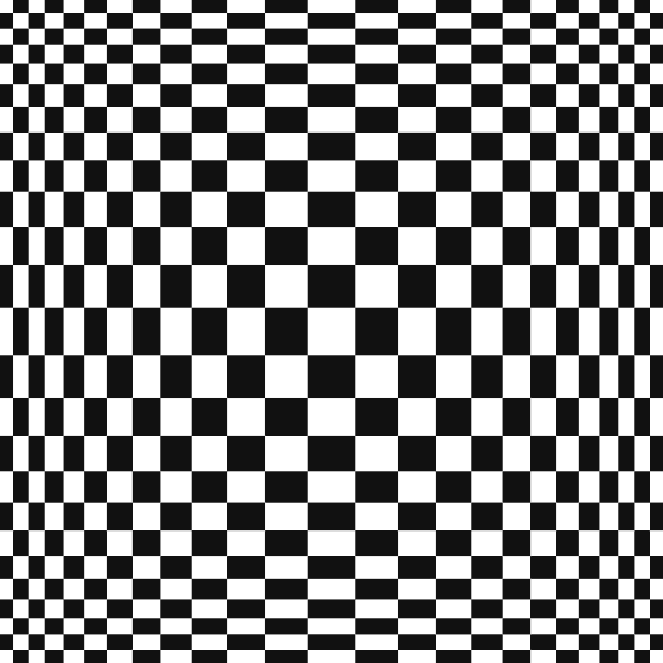 Hypnotic Optical Illusion Moving Checker Board GIF