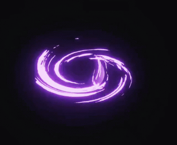 Hypnotic Spiral Violet Purple Light GIF