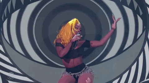 Hypnotic Trippy Stage Performance Sza GIF