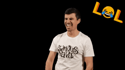 Hysterical Laughing Excited Lol GIF