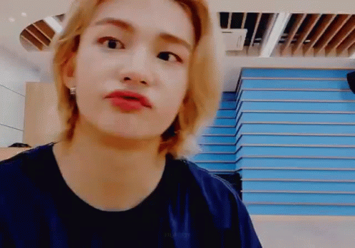 Striking Rapper Hyunjin Funny Smirk GIF