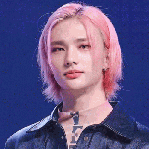 Stunning Hyunjin Blowing Kisses GIF