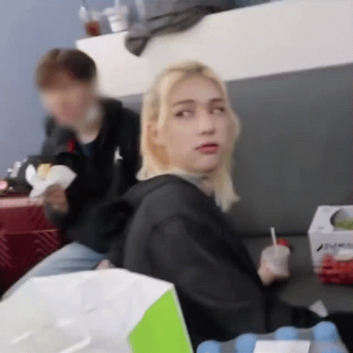 Hyunjin Irritated Rolling Eyes GIF