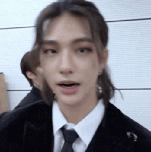 Hyunjin Waving Hi Bye Stray Kids GIF
