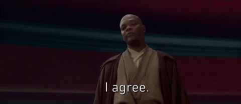 I Agree Mace Windu GIF