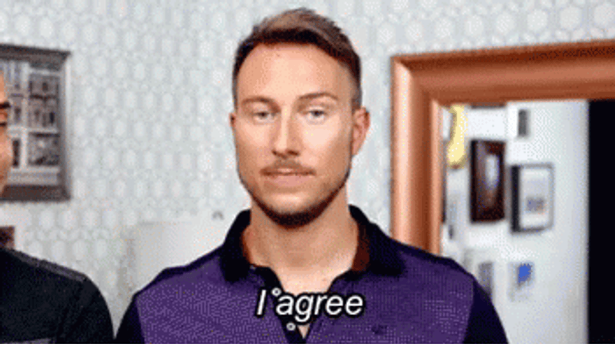 I Agree Rupert Friend GIF