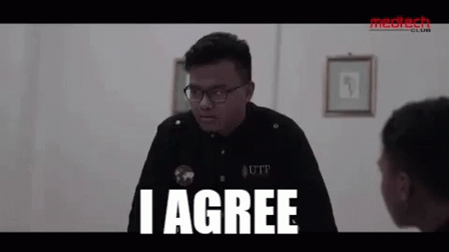 I Agree GIF