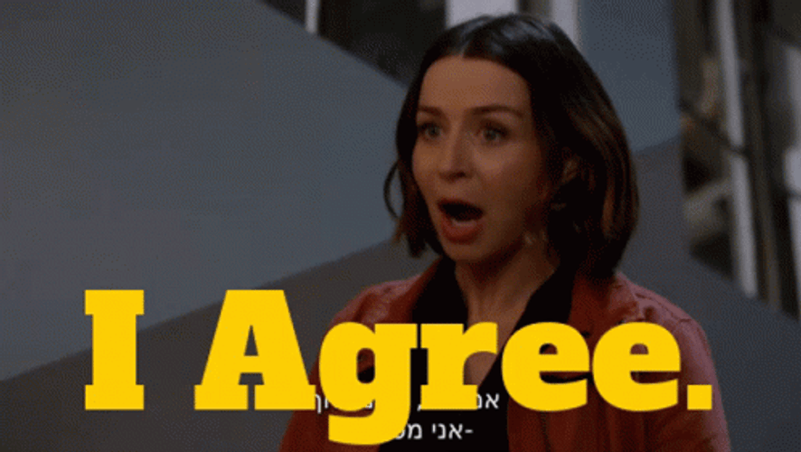 I Agree To You GIF