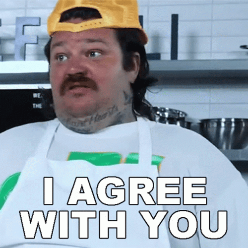 I Agree With You Matty Matheson GIF
