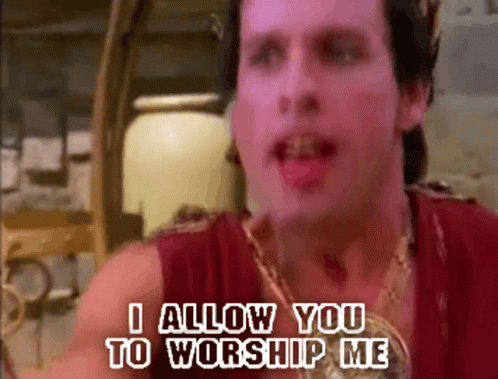 I Allow You To Worship Me GIF