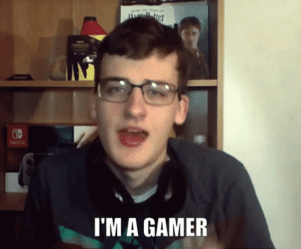 I Am A Gamer GIF