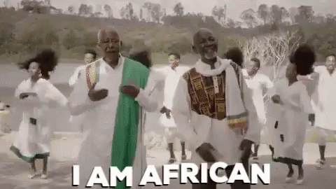 I Am African GIF