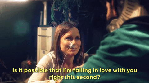I Am Falling In Love With You I Hope So GIF