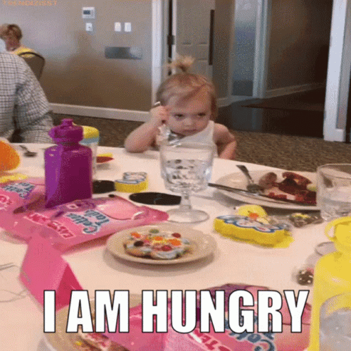 I Am Hungry Food GIF