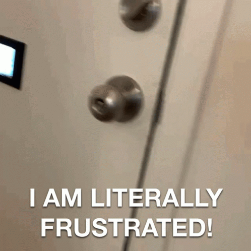 I Am Literally Frustrated GIF
