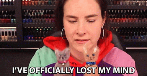 I Am Officially Losing My Mind GIF