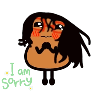 I Am Sorry Drawing GIF