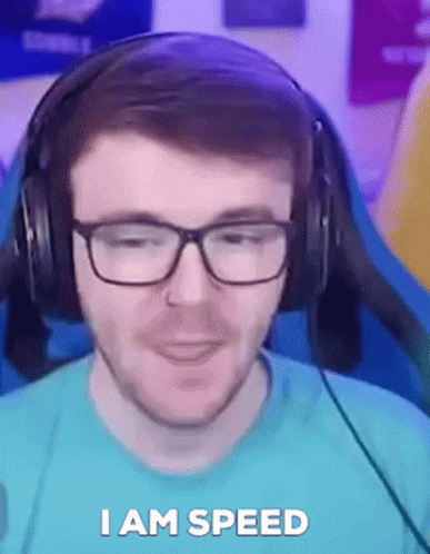 I Am Speed Boy Streamer GIF