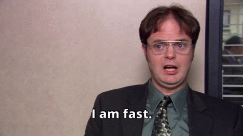 I Am Speed Rainn Wilson GIF