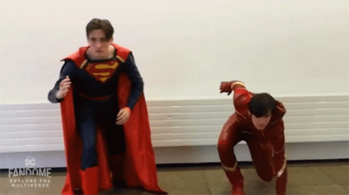 I Am Speed Superman And The Flash GIF
