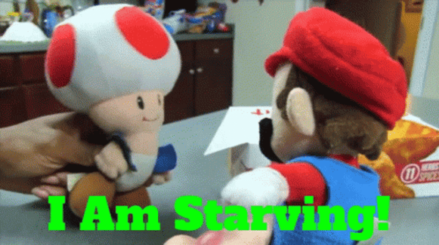 I Am Starving Mario GIF