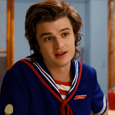 I Am Steve Harrington GIF