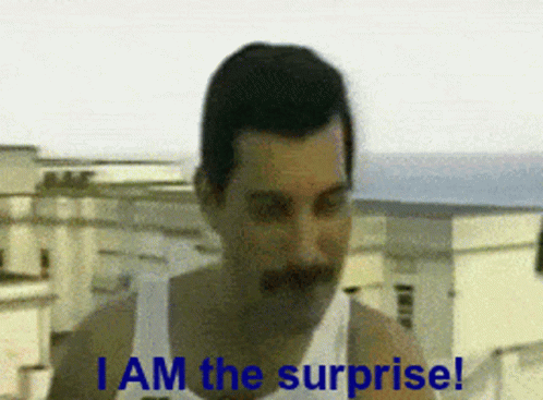 I Am Surprise The Surprise Meme GIF