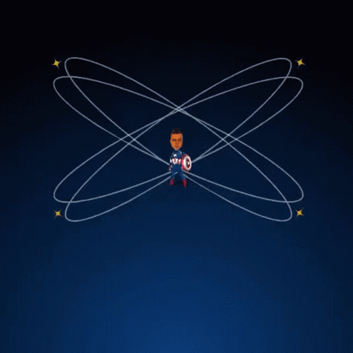 I Am The Captain Now Animated Captain America GIF