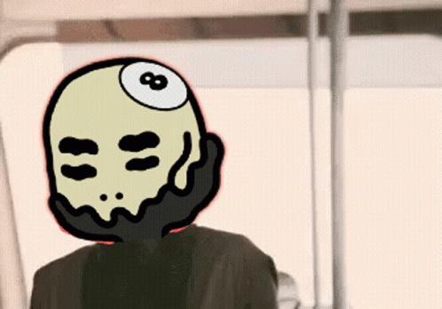 I Am The Captain Now Beard Man Cartoon GIF