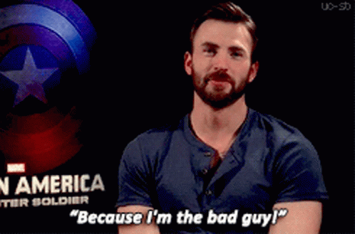 I Am The Captain Now Because I'm The Bad Guy GIF