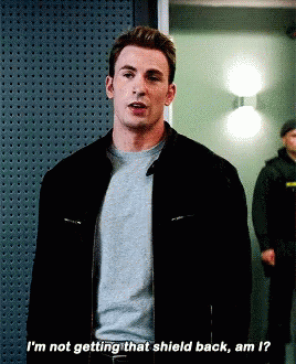 I Am The Captain Now Chris Evans GIF