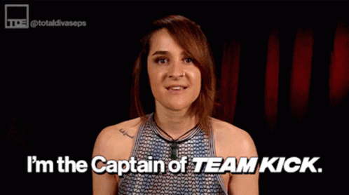 I Am The Captain Now Of Team Kick GIF