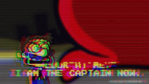 I Am The Captain Now Scared Super Mario GIF