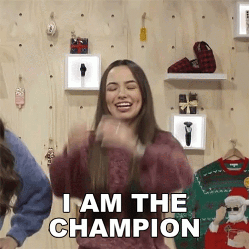 I Am The Champion GIF