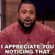I Appreciate You Noticing That GIF