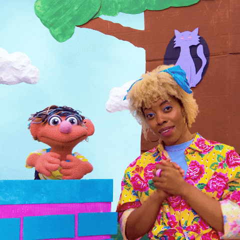 I Believe That We Will Win Puppet Show GIF