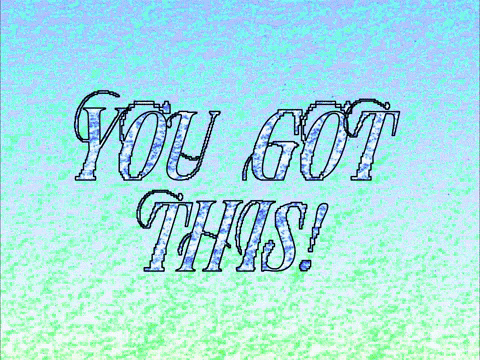 I Believe That We Will Win Word Motivation GIF