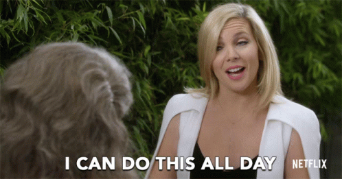 I Can Do This All Day June Diane Raphael GIF