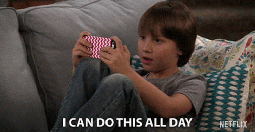I Can Do This All Day Kid Playing Game GIF