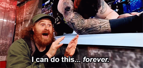 I Can Do This All Day Sami Zayn GIF