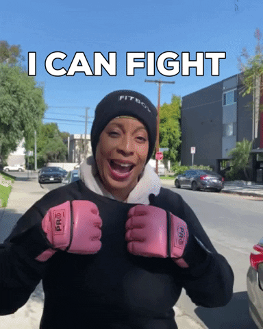 I Can Fight I Can Beat You Up GIF