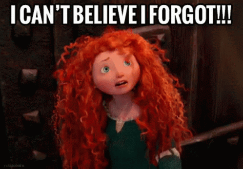 I Can't Believe I Forgot Merida GIF