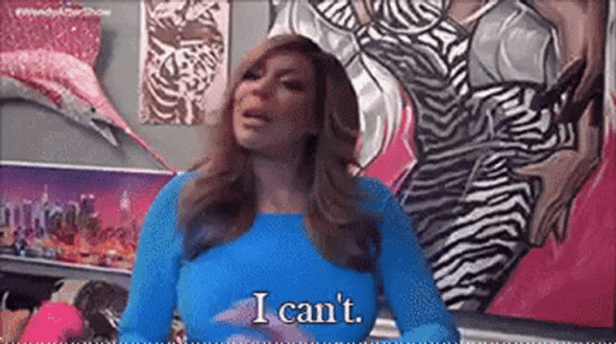 I Cant Irritated Wendy Williams GIF