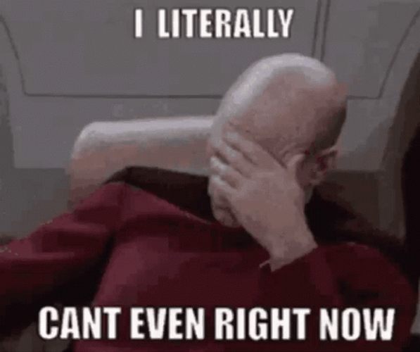 I Cant Jean-Luc Picard Face Palm GIF