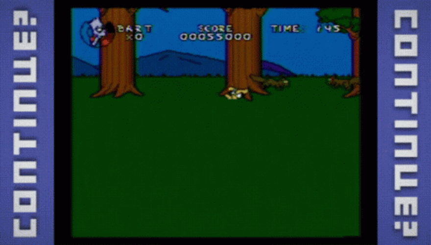 I Cant Virtual Bart Video Game GIF
