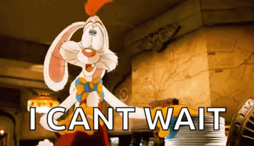 I Cant Wait Roger Rabbit GIF