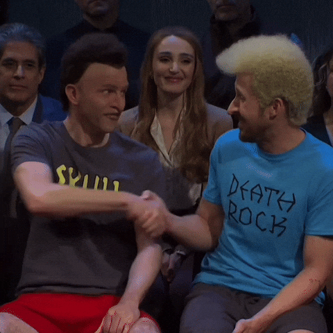 I Concur Beavis And Butthead Parody Snl GIF