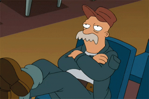 I Concur Grumpy Scruffy Futurama Seconded GIF