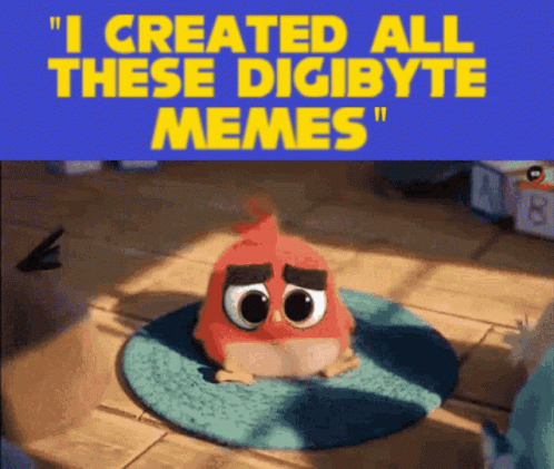 I Created All These Digibyte Memes Cartoon Character